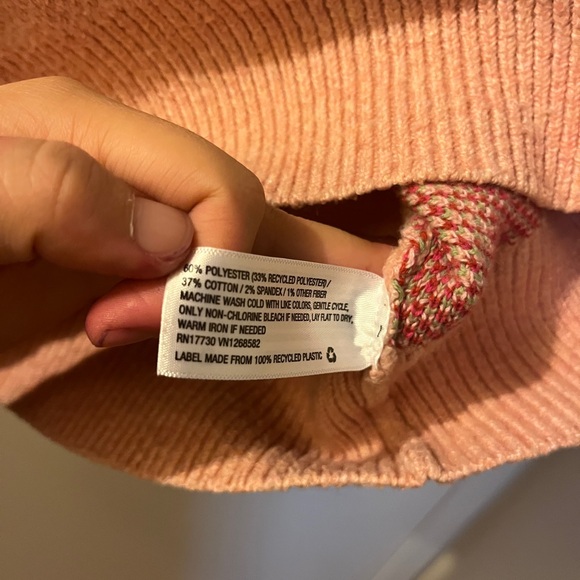 Pink Strawberry Sweater - Picture 3 of 3